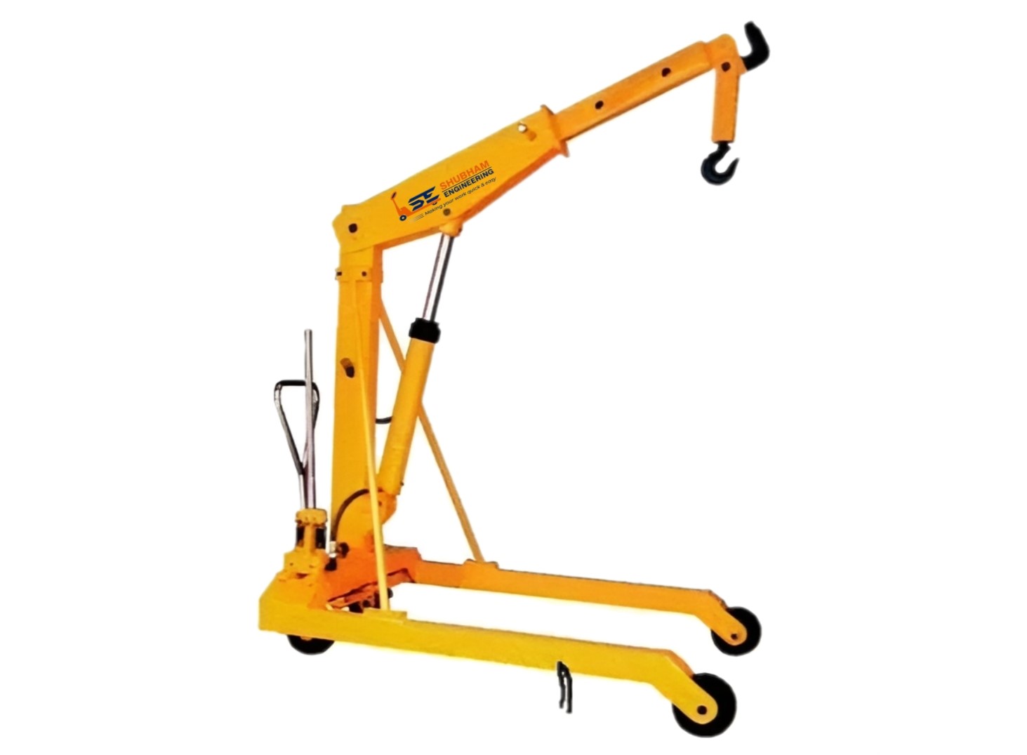 Hydraulic Floor crane